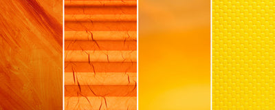 YELLOW & ORANGE GLITTER COLLECTION