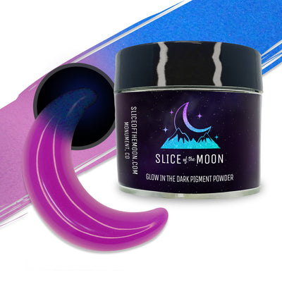 Neon Purple Glow-in-the-Dark Pigment Powder