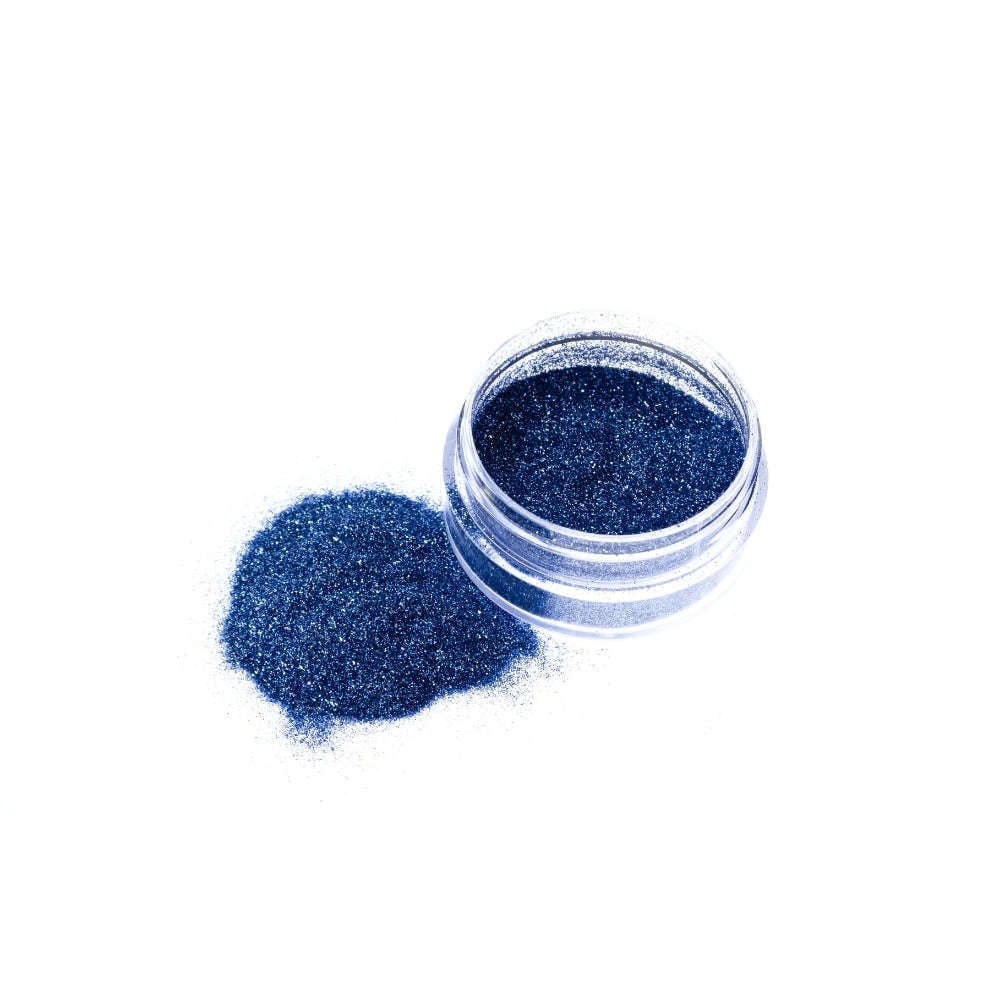 Dark Lake Blue Glitter Powder