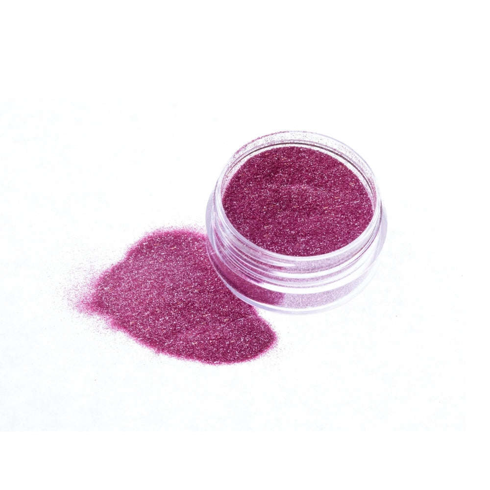 Pomegranate Pink Glitter Powder