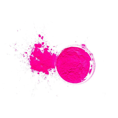 Neon Pink Glow-in-the-Dark Pigment Powder